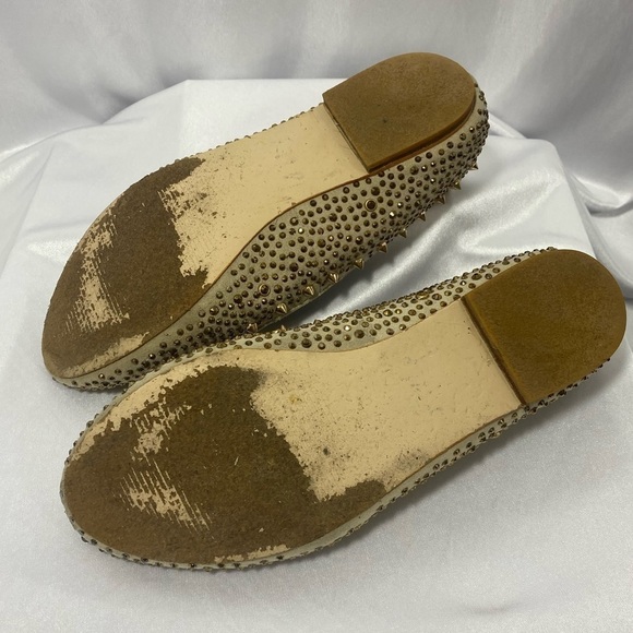 STEVE madden graanite studded slip on grunge ballet flat shoes size 6.5 - Picture 9 of 9
